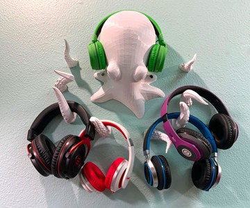 Octopus Headphone Wall Hanger Octopus Headphone Wall Hanger
