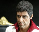 Tony Montana Action Figure Closeup