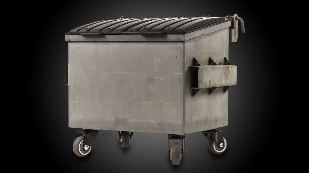 Dumpsty Steel Desktop Dumpster Dumpsty Steel Desktop Dumpster