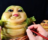 Handmade Baby Jabba Dolls