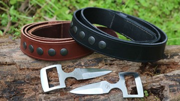 Burls Belt Buckle Knife & Belt Burls Belt Buckle Knife & Belt