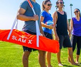 GoSports Slam X 4-Way Volleyball Set