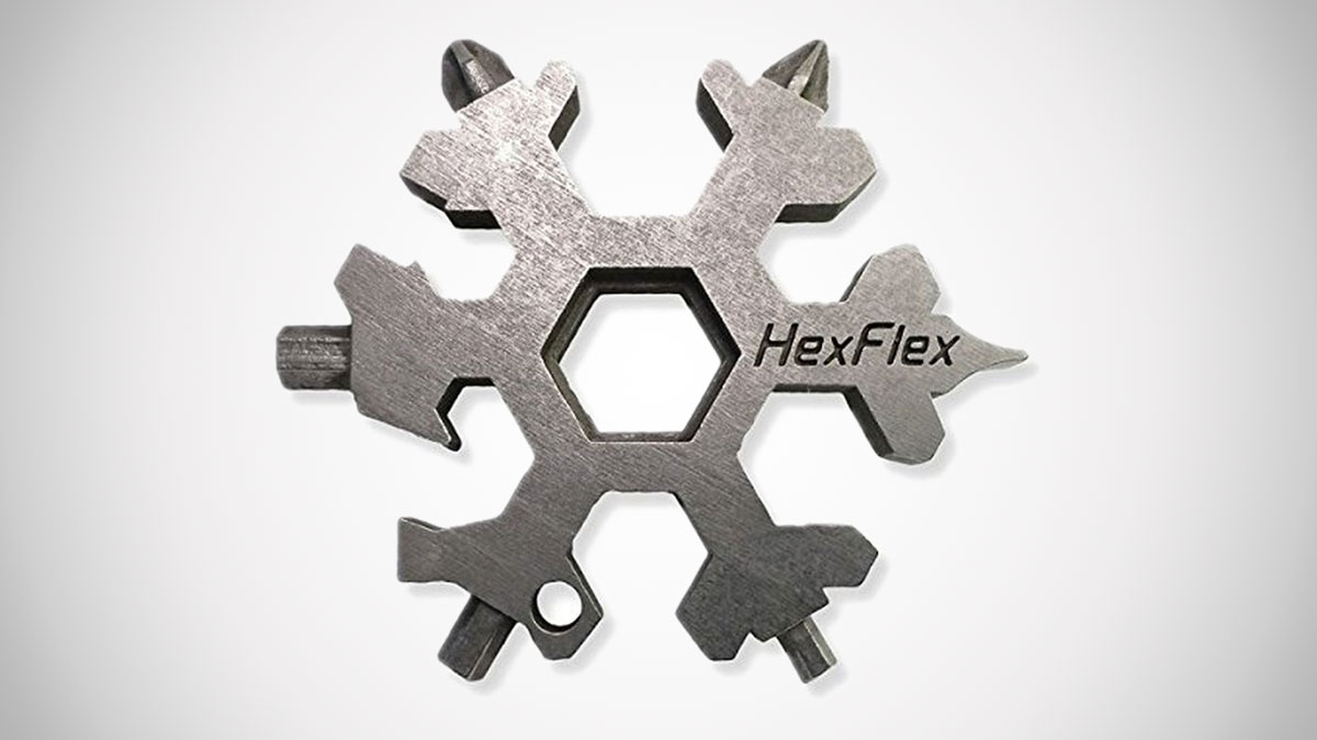 Hexflex Snowflake Pocket Tool Hexflex Snowflake Pocket Tool