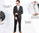 Suitsie Business Suit Onesie