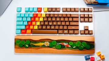 BreakWooden Wood & Resin Keyboard Wrist Rests