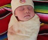 Tortilla Baby Blanket & Hat