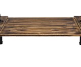 Industrial Pipe & Wood Breakfast in Bed Tray & Lap Desk
