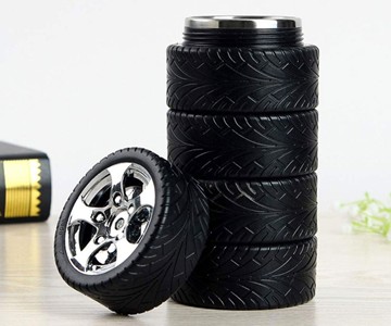 Tire Water Bottle