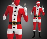 Second Skin Santa Bodysuit