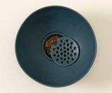 Popcorn Bowl with Kernel Sifter