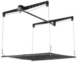 4' x 4' Cable-Lifted Storage Rack