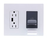 Legrand Radiant Wireless Qi-Certified Wall Outlet