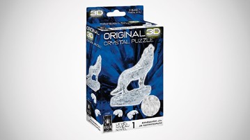 Howling Wolf 3D Crystal Jigsaw Puzzle