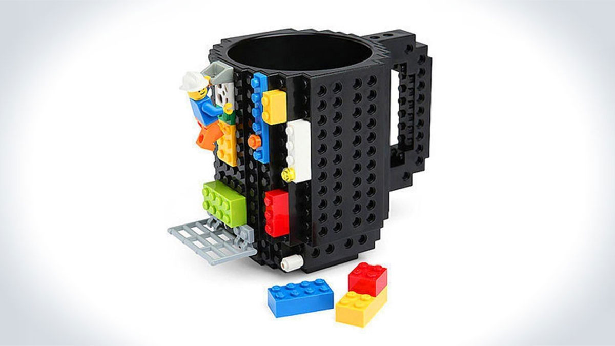 Build-On Brick Mug