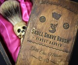 Handmade Skull Shaving Brush