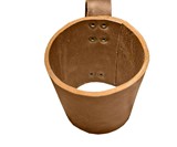 Leather Pint Sleeve with Handle