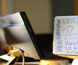 DrawAttention Laptop Lid Whiteboard
