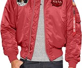 Alpha Industries Men's Apollo MA-1 Flight Jacket