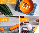 Rugboard Tempered Glass Cutting Board