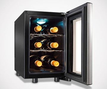 Wine Enthusiast 6-Bottle Mini Wine Fridge Wine Enthusiast 6-Bottle Mini Wine Fridge