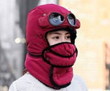 Full Face Trapper Hat with Goggles