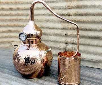 5-Gallon Copper Alembic Still for Whiskey & Moonshine