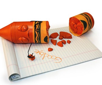 The Death Of A Crayon