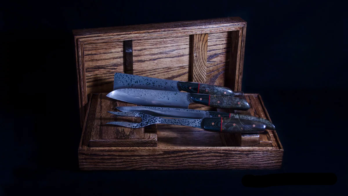 Custom Handmade Culinary Knife Set