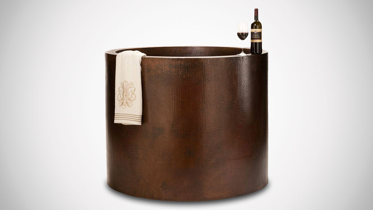 Hammered Copper Soaking Tub Hammered Copper Soaking Tub