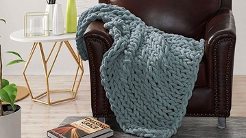 Chunky Braided Chenille Throw Blanket Chunky Braided Chenille Throw Blanket