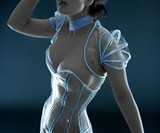 Sexy TRON Outfit-3864