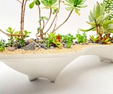 Concrete Island Modern Planter
