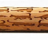 Laser Engraved Cat Rolling Pin