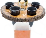 Genuine Drinking Horn Shot Glass Set