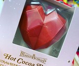Valentine's Strawberries & Cream Heart Hot Cocoa Bomb