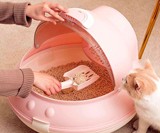 UFO Cat Litter Box