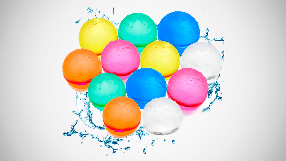 Reusable Self-Sealing Water Balloons Reusable Self-Sealing Water Balloons