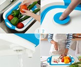 Collapsible Colander & Cutting Board