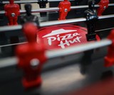 Pizza Hut Foosball Pizza Box