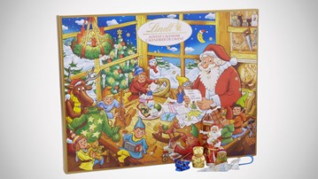 Lindt Holiday Assorted Chocolate Advent Calendar Lindt Holiday Assorted Chocolate Advent Calendar