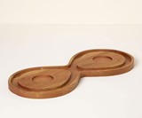 Taking Sides Couple's Snack Tray
