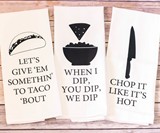 Song Lyric Dish Towels