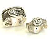 His & Hers Star Wars Rings