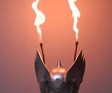 Flaming Thor Helmet