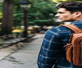 Korchmar Full Grain American Leather Backpack