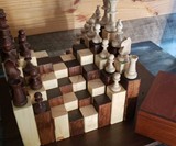 Handmade 3D Chess Boards