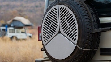 Spare Tire BBQ Grill Spare Tire BBQ Grill