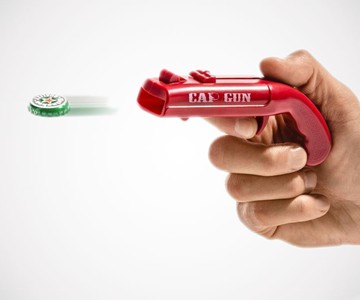 Cap Gun Bottle Opener & Cap Shooter Cap Gun Bottle Opener & Cap Shooter