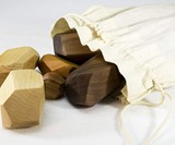 Tumi Ishi Wood Rock Balancing Blocks