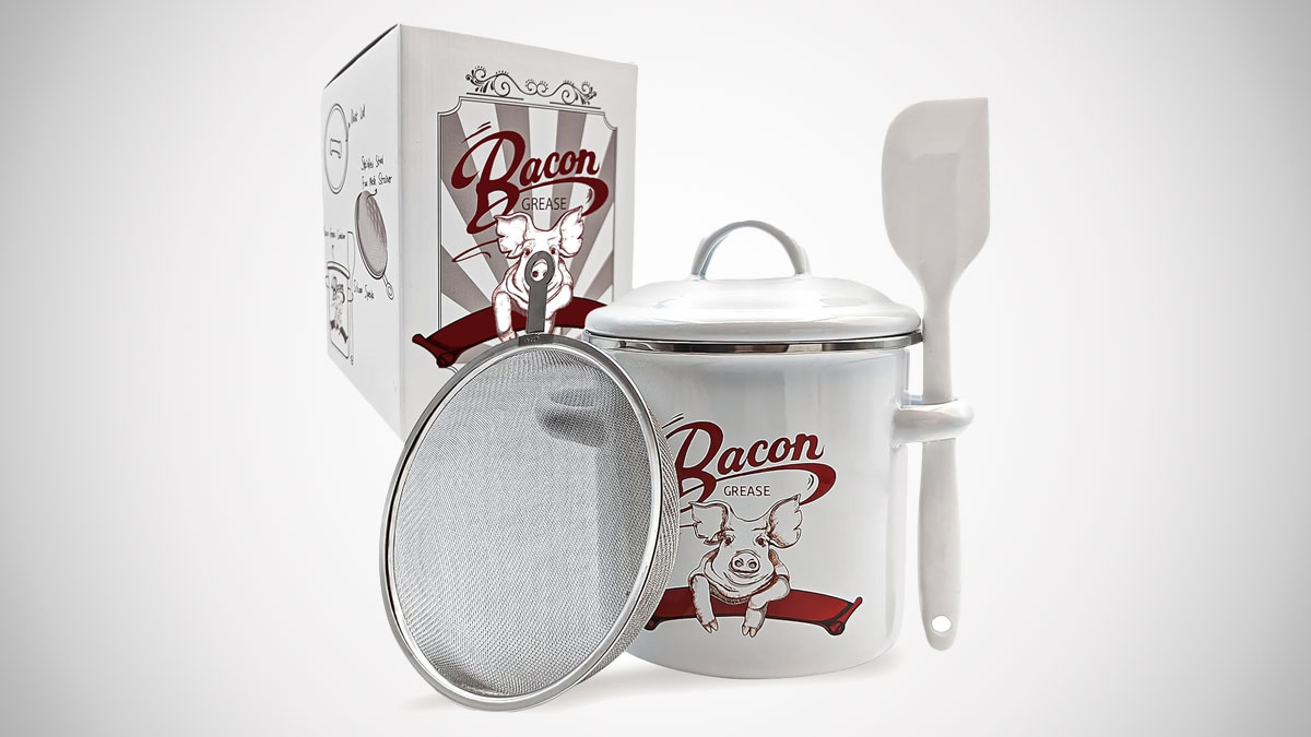 Bacon Grease Storage Container Bacon Grease Storage Container